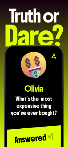 Screenshot Nødt eller sannhet app